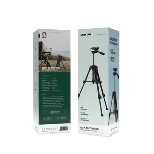 Green Lion GTP-50 Tripod Professional Aluminum - Black