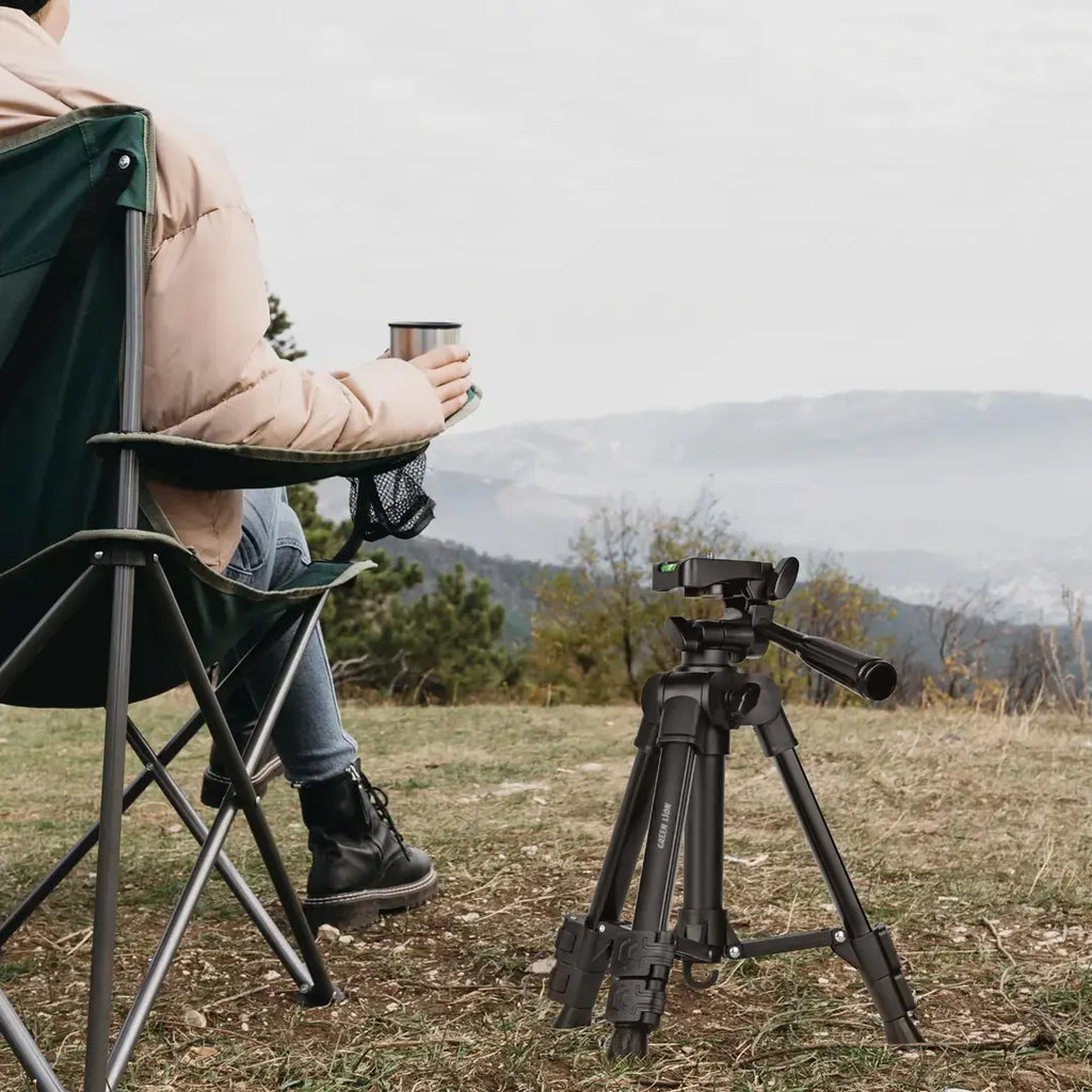 Green Lion GTP-50 Tripod Professional Aluminum - Black Green Lion GTP-50 Tripod Professional Aluminum - Black