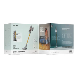 Green Lion GV-450 Cordless Vacuum Cleaner - Gray & Gold