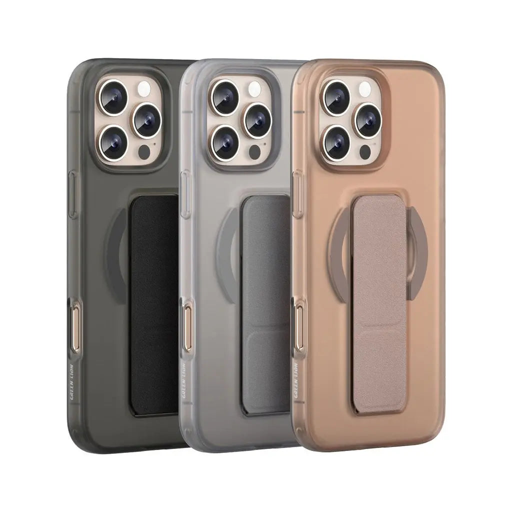 Green Lion Grip 360 MagSafe Case for iPhone 16 Pro Max black Green Lion Grip 360 MagSafe Case for iPhone 16 Pro Max black