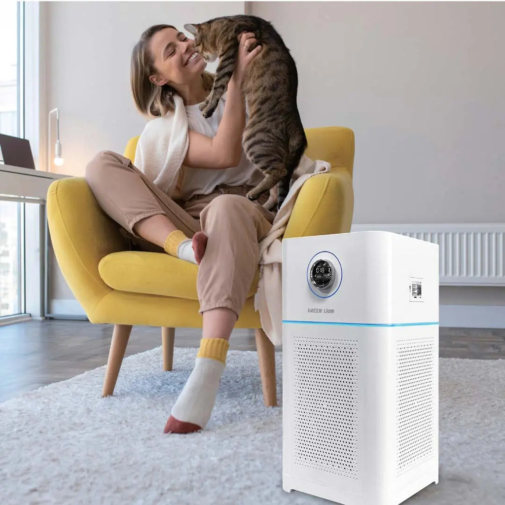 Green Lion Intelligent Air Purifier Pro - White Green Lion Intelligent Air Purifier Pro - White