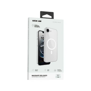 Green Lion MagSafe Delgado PC Case for iPhone 16e - Clear