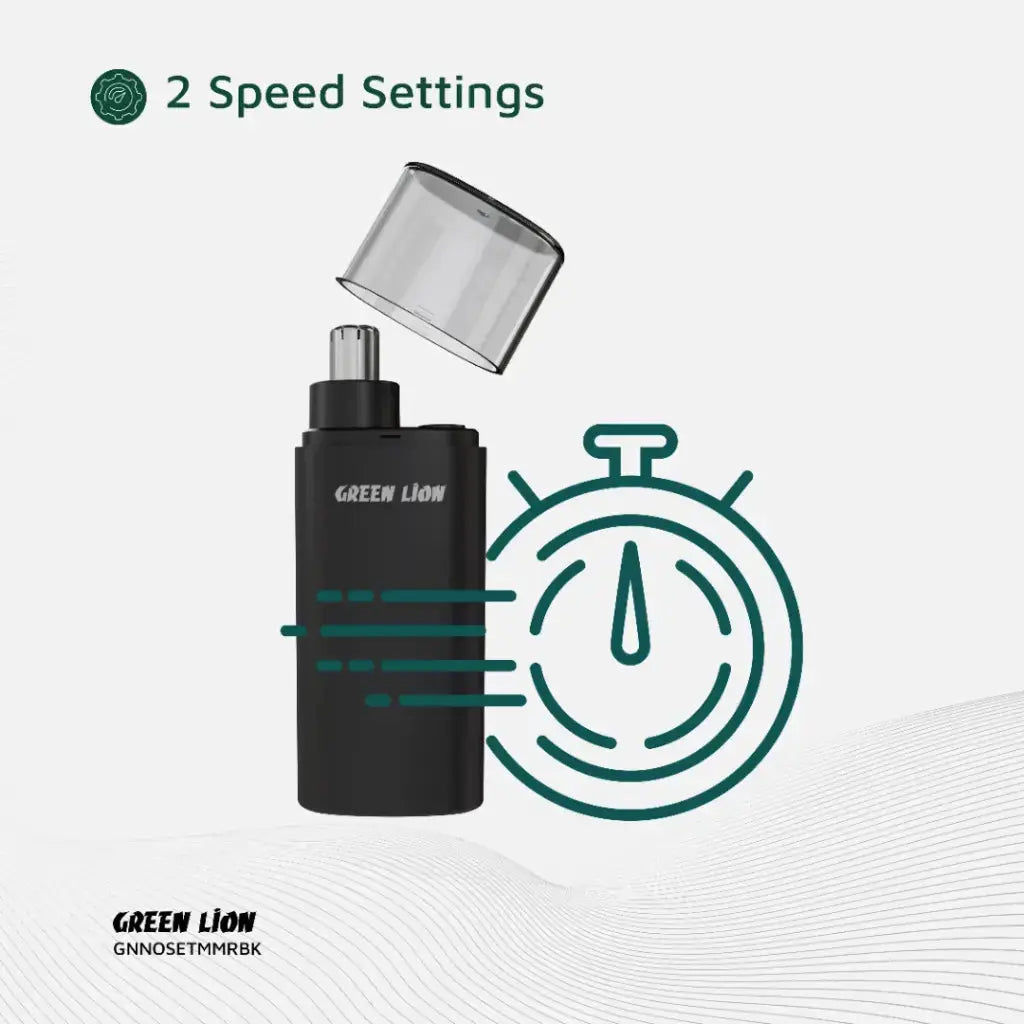 Green Lion Nose Pro Nose and Ear Trimmer - Black Green Lion Nose Pro Nose and Ear Trimmer - Black