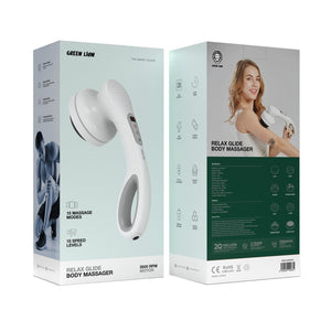 Green Lion Relax Glide Body Massager - White