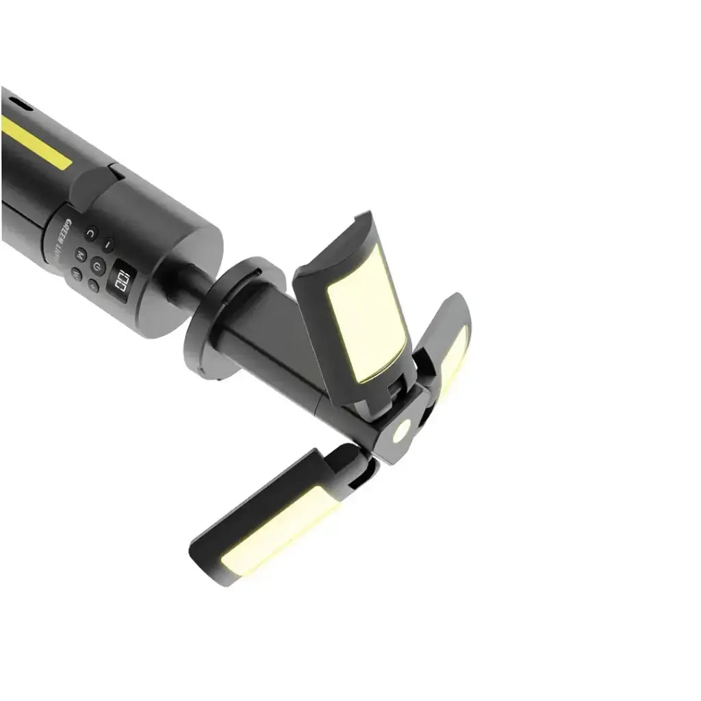 Green Lion Trio Beam Tripod Camping Light - Black Green Lion Trio Beam Tripod Camping Light - Black