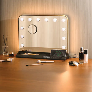 Green Lion Vanity Mirror - Black