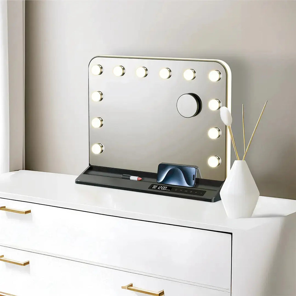 Green Lion Vanity Mirror - Black Green Lion Vanity Mirror - Black