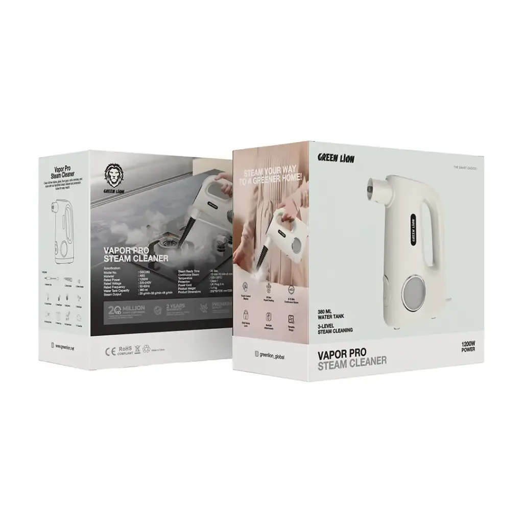 Green Lion Vapor Pro Steam Cleaner 1200W - Beige