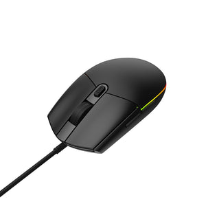 Green Lion Wired Gaming Mouse - Black