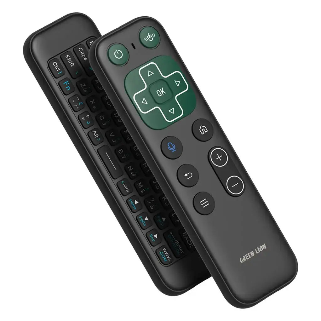 Green Lion Wireless Remote with Keyboard and Mouse - Black Green Lion Wireless Remote with Keyboard and Mouse - Black