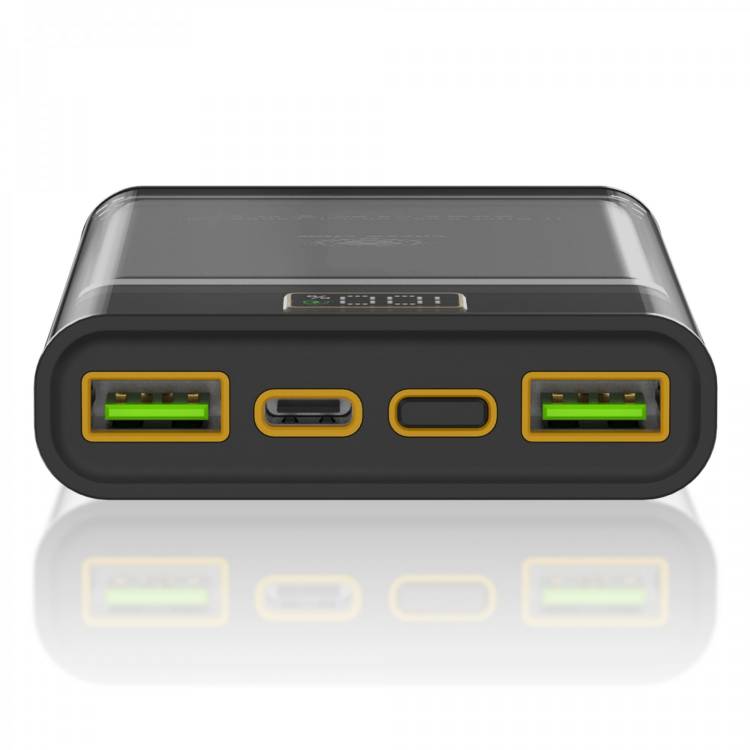 Green Super Fast Transparent Power Bank 10000mAh ( QC 22.5W + PD 20W ) Green Super Fast Transparent Power Bank 10000mAh ( QC 22.5W + PD 20W )