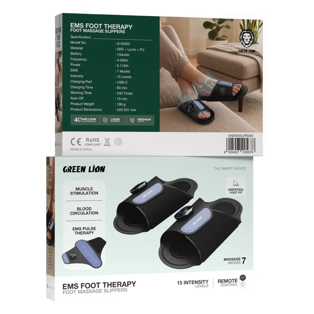 Green Lion EMS Foot Therapy Slippers Available in Qatar