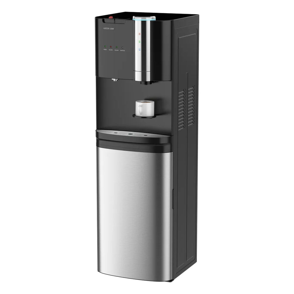 Green Lion Maestro 2-In-1 Water Dispenser Coffee Maker Silver Qatar