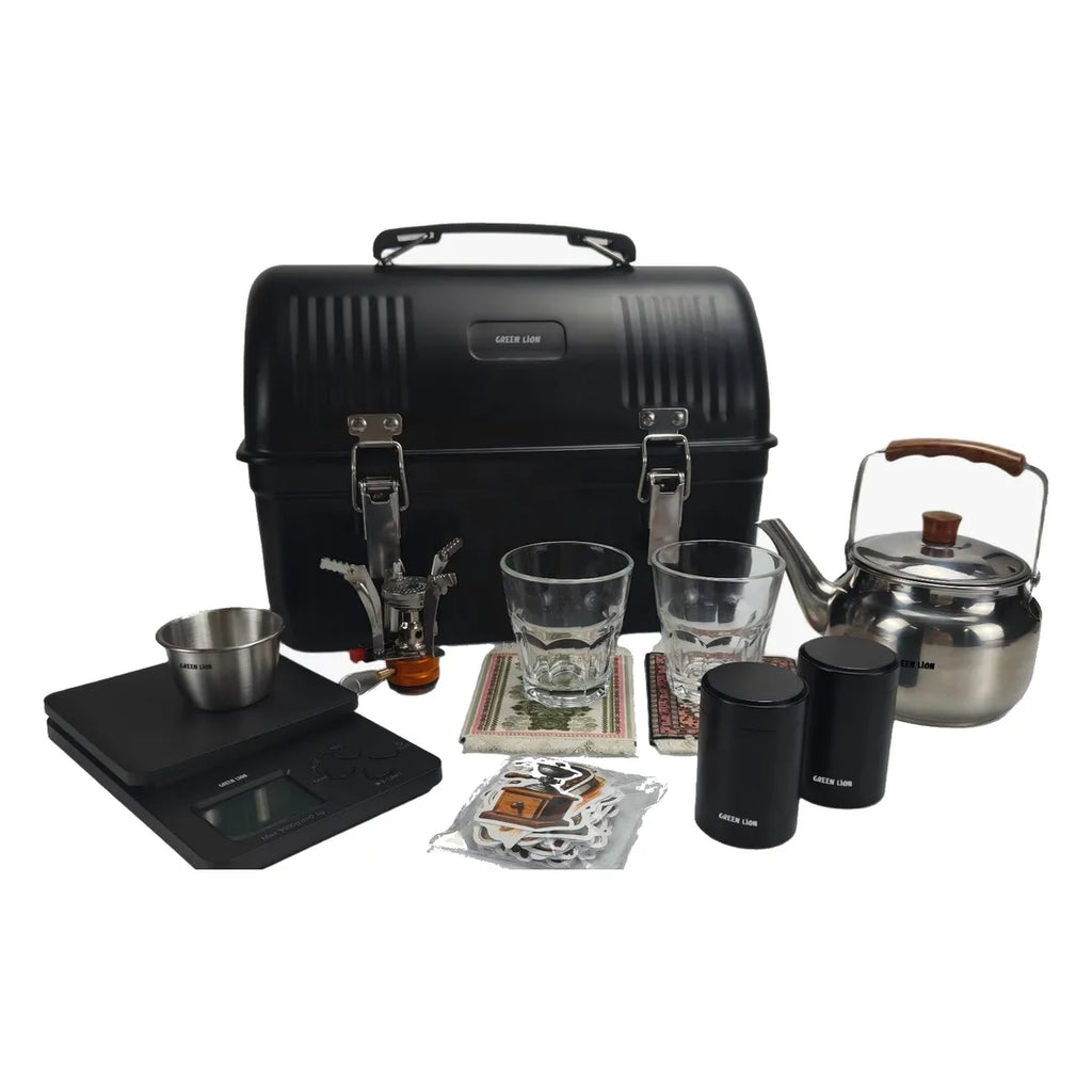 Green Lion Prestige Tea and Coffee Maker Black Qatar