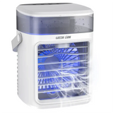Green Lion Rechargeable Air Cooler Fan with 400mL Water Tank Portable Mini AC Qatar