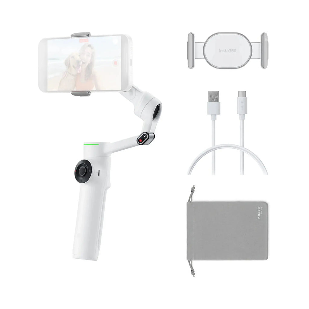Insta360 Flow 2 Pro | 3-Axis Gimbal for Smartphone - Stone Gray Insta360 Flow 2 Pro | 3-Axis Gimbal for Smartphone - Stone Gray