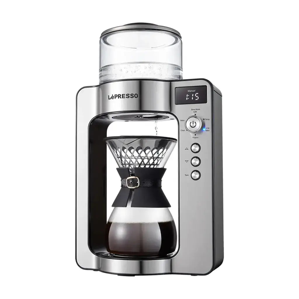 Lepresso Automatic Pour Over Brewing - Silver Lepresso Automatic Pour Over Brewing - Silver