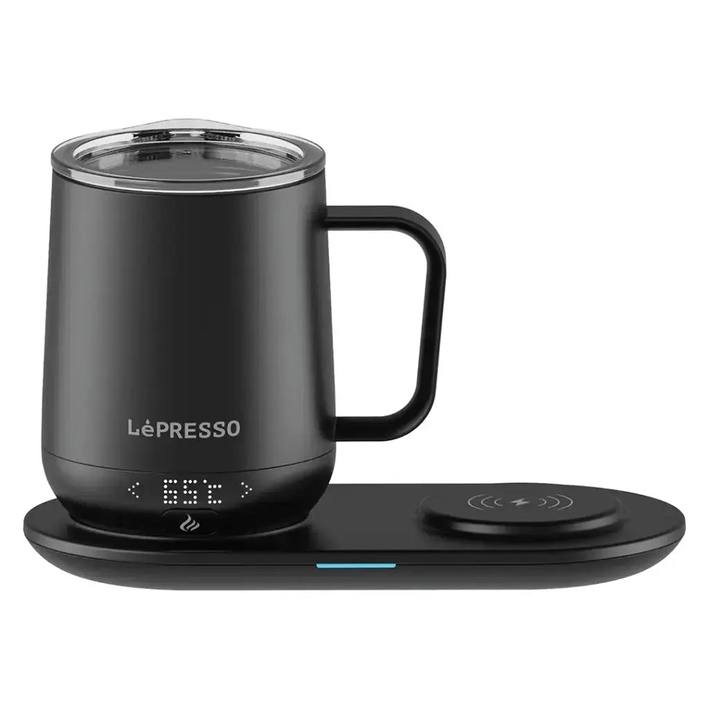 Lepresso Smart Heating Mug - Black Lepresso Smart Heating Mug - Black
