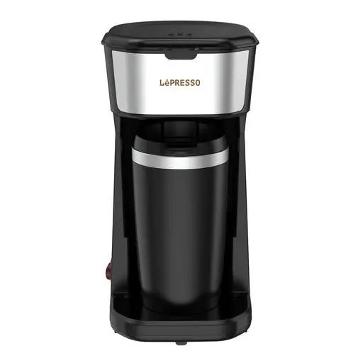 LePresso Coffee Maker with Travelling Mug 450W - Black LePresso Coffee Maker with Travelling Mug 450W - Black
