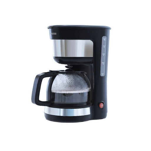 ماكينة تحضير القهوة LePresso Drip مع إبريق زجاجي سعة 1.25 لتر وقوة 1000 وات 
