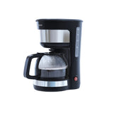 ماكينة تحضير القهوة LePresso Drip مع إبريق زجاجي سعة 1.25 لتر وقوة 1000 وات 