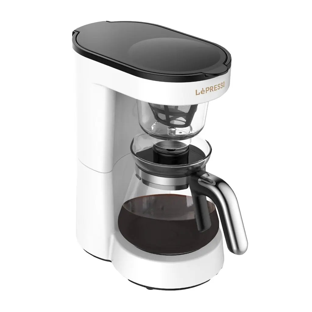 LePresso Drip Coffee Machine BS plug 0.75L - White LePresso Drip Coffee Machine BS plug 0.75L - White