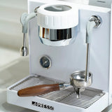 LePresso Commercial Bellissimo Triple Boiler 15 Bar Coffee Machine with Dual Italian Pump - White