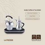 LePresso Dual Pot Arabic Coffee And Tea Dallah