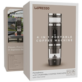 Lepresso 4 in 1 Portable Coffee Machine with Milk Frother