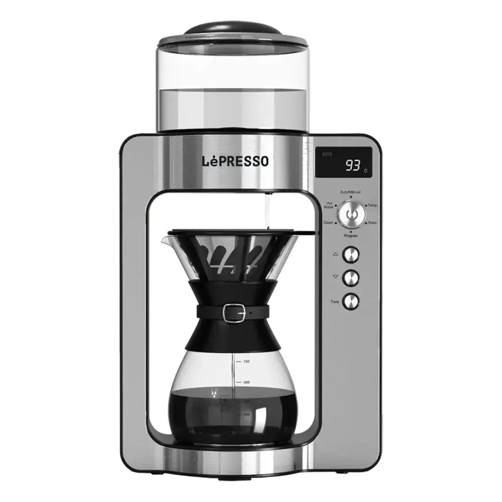 Lepresso Automatic Pour Over Brewing - Silver Lepresso Automatic Pour Over Brewing - Silver