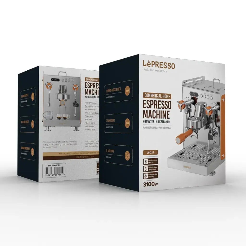 Lepresso Commercial-Home Espresso Machine - Silver Lepresso Commercial-Home Espresso Machine - Silver