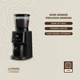 Lepresso Conical Burr Grinder - Black