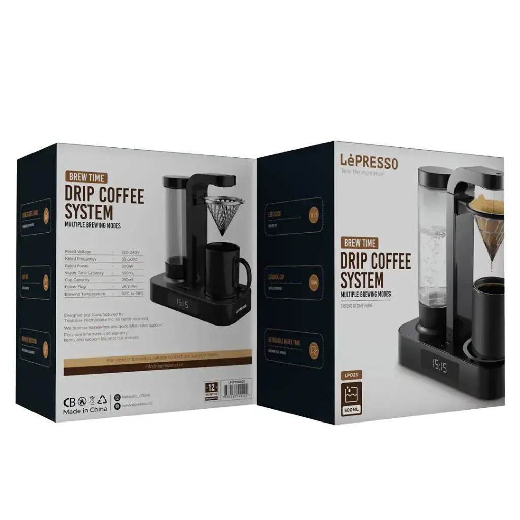 Lepresso Drip Coffee System - Black Lepresso Drip Coffee System - Black