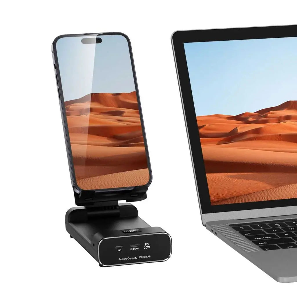 Powerbank And Foldable Mobile Stand 10000mAh Powerbank And Foldable Mobile Stand 10000mAh
