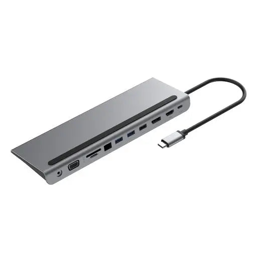 Powerology 11 in 1 USB Multiport Hub & Laptop Stand Powerology 11 in 1 USB Multiport Hub & Laptop Stand
