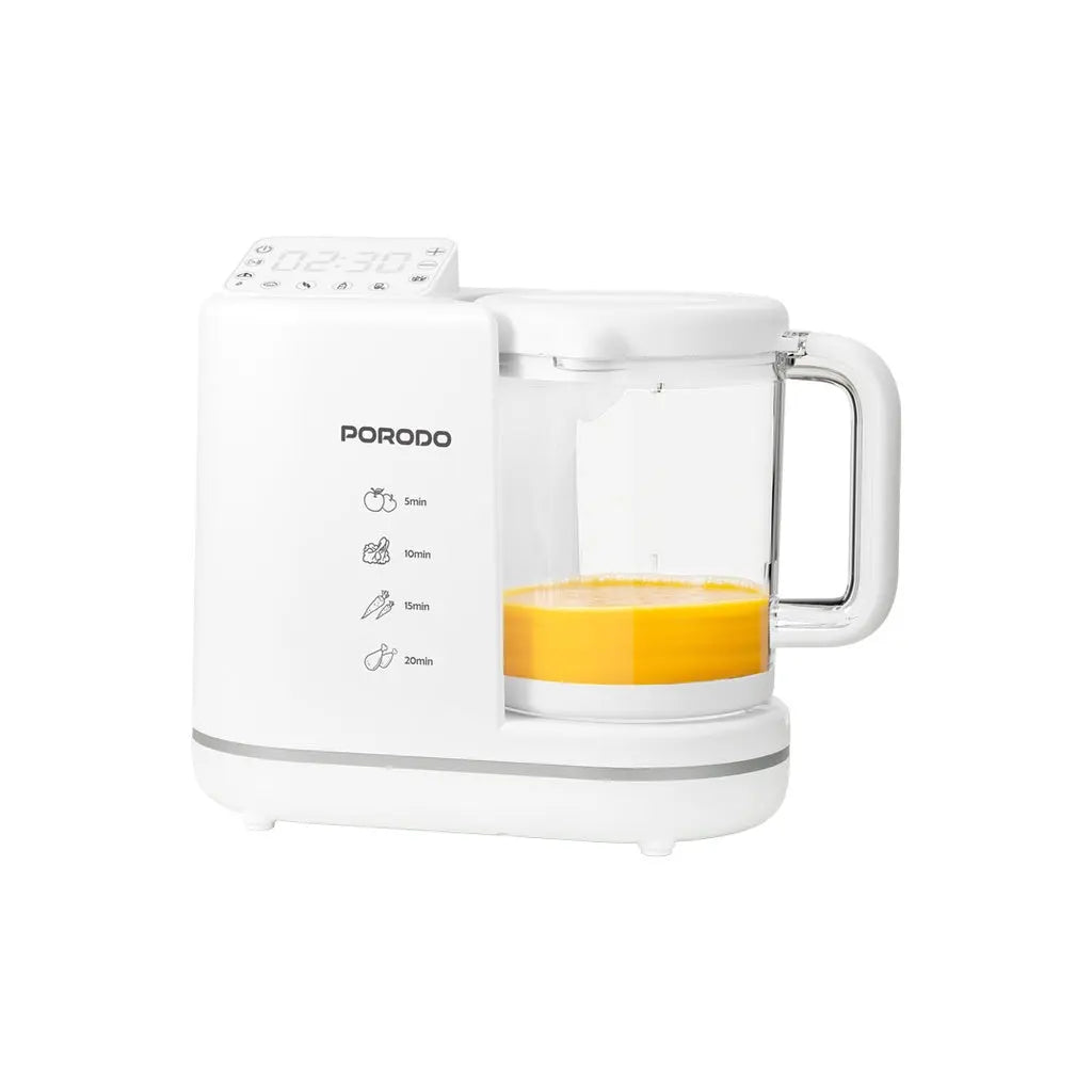 Porodo 7 In 1 Baby Food Processor - White Porodo 7 In 1 Baby Food Processor - White