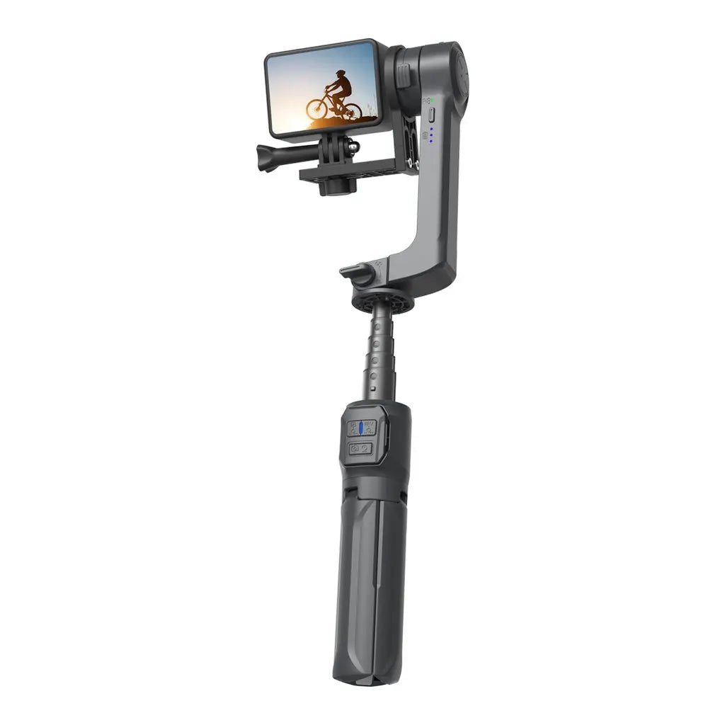 Porodo 2-Axis Gimbal Stablizer - Black Porodo 2-Axis Gimbal Stablizer - Black