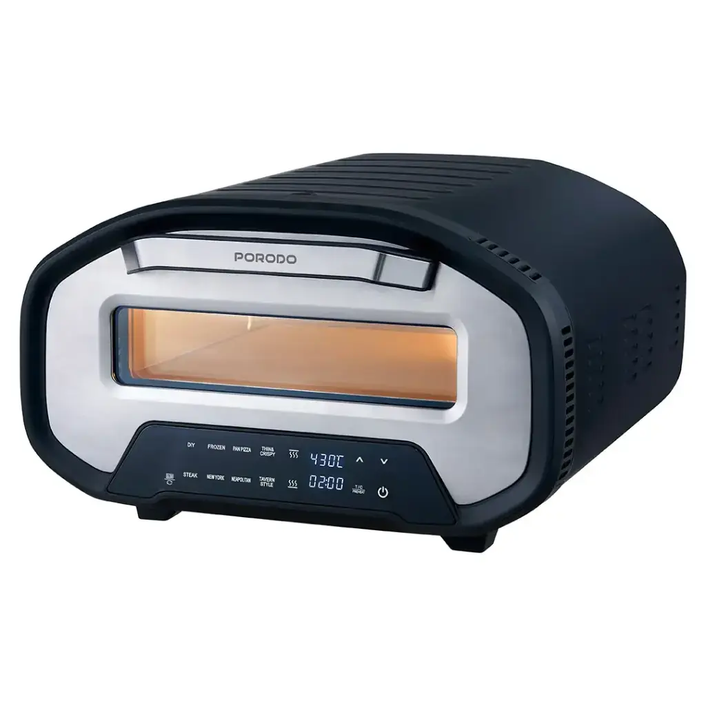 Porodo Lifestyle 12'' Indoor Electric Pizza Maker - Black Porodo Lifestyle 12'' Indoor Electric Pizza Maker - Black