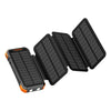 Porodo Power Bank 20000mAh 4-Panel Solar - Black