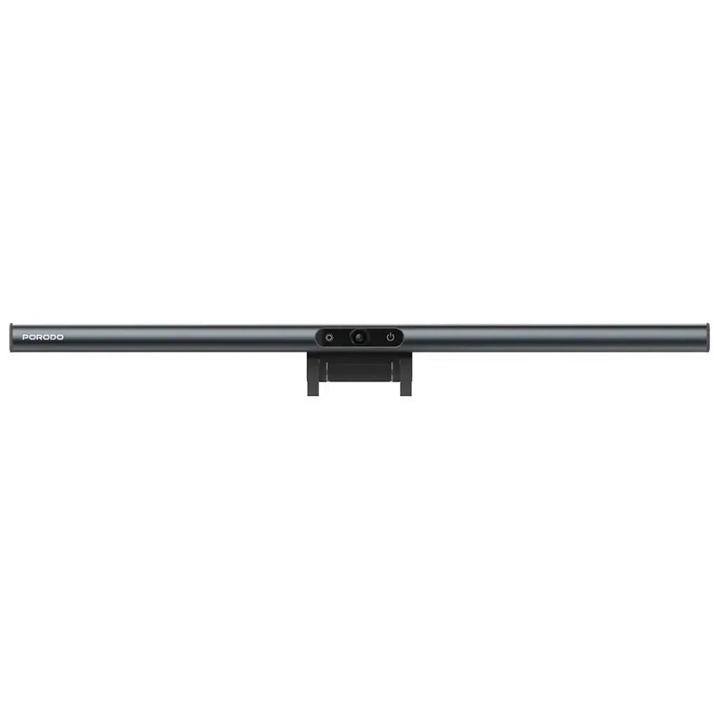 Porodo LumaView Full HD Webcam & Desk Light with Eye-Care LED Technology - Gray Porodo LumaView Full HD Webcam & Desk Light with Eye-Care LED Technology - Gray