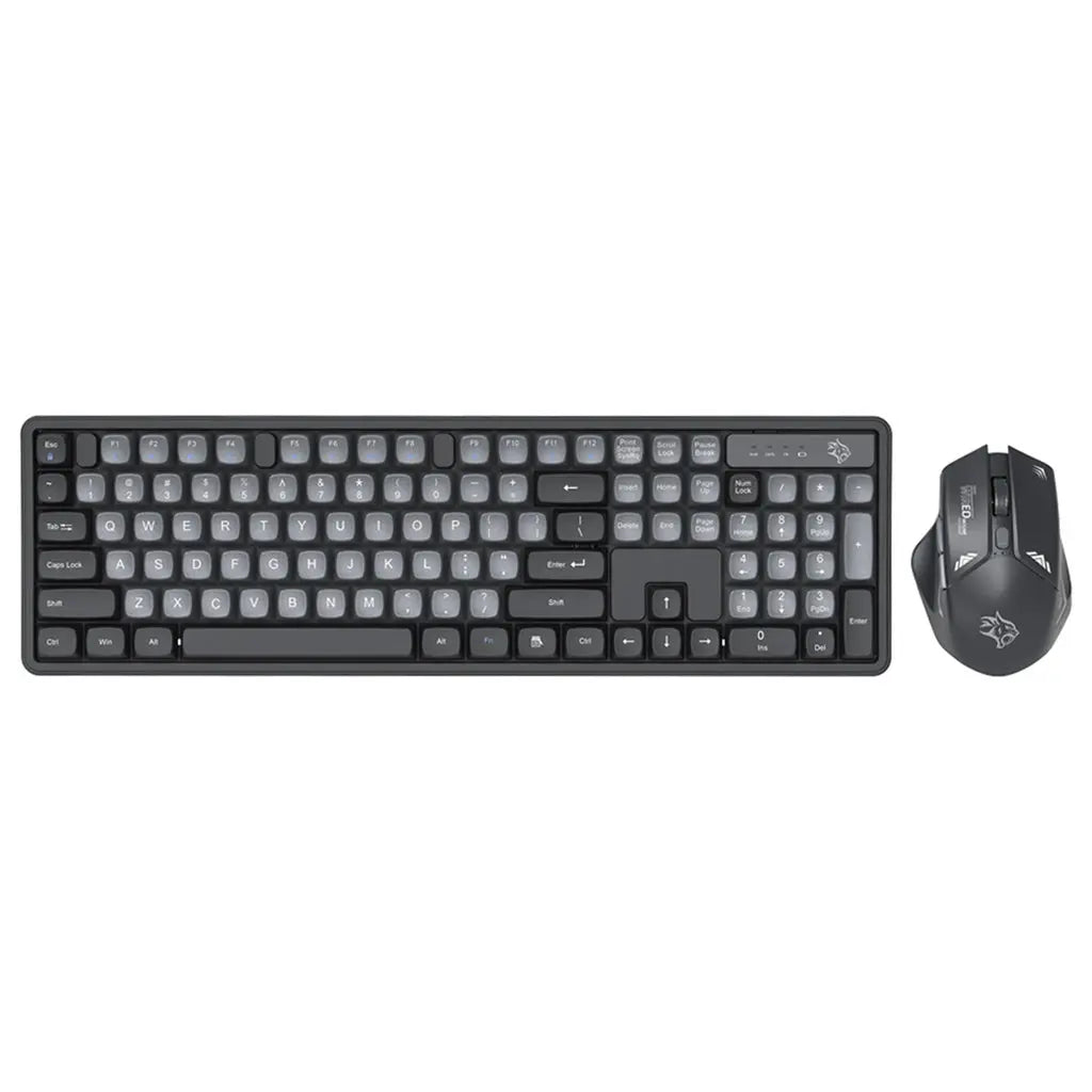 Porodo Gaming Wireless Keyboard Mouse Set 2.4GHz 1600 DPI Porodo Gaming Wireless Keyboard Mouse Set 2.4GHz 1600 DPI