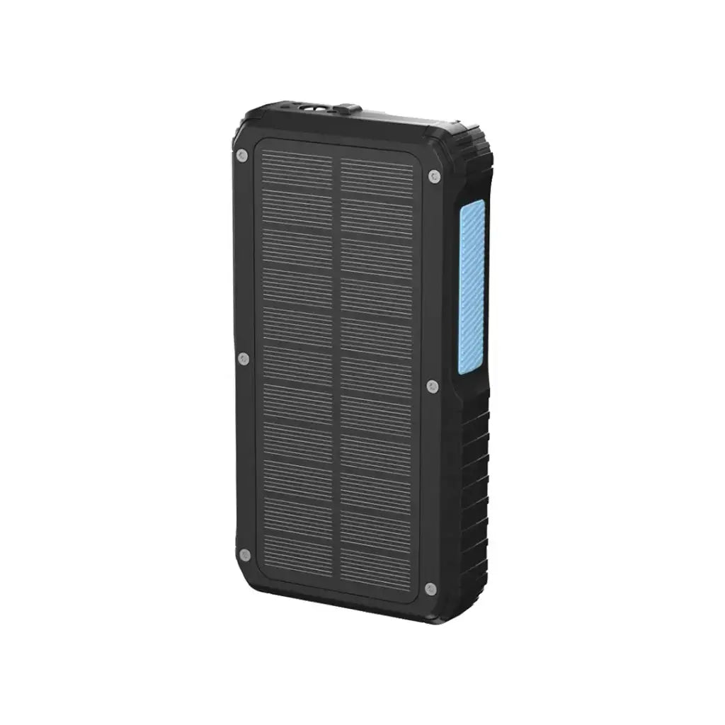 Powerology 20000mAh Solar Wireless Charging Power Bank - Black Powerology 20000mAh Solar Wireless Charging Power Bank - Black