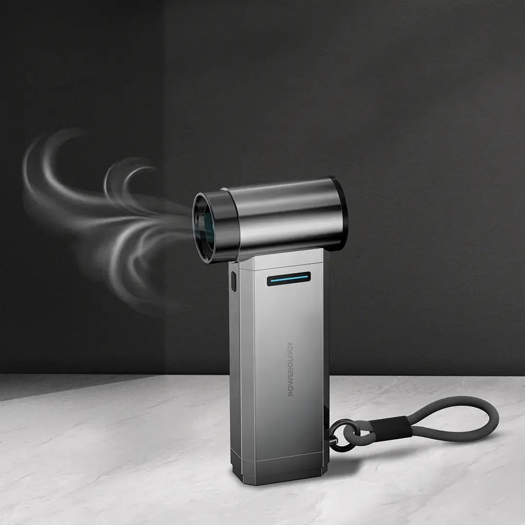 Powerology Turbo Jet Fan & Vacuum - Silver Powerology Turbo Jet Fan & Vacuum - Silver
