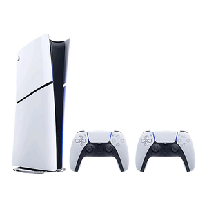 Sony PlayStation®5 Digital Edition Console - Two DualSense® Wireless Controllers Bundle (model group - slim)