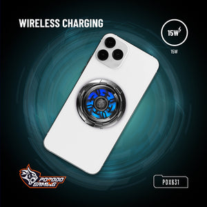 Porodo Gaming Freezing Semiconductor Charging Magsafe - Black