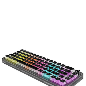 Porodo Gaming Pudding Keycaps Transparent Mechanical Keyboard