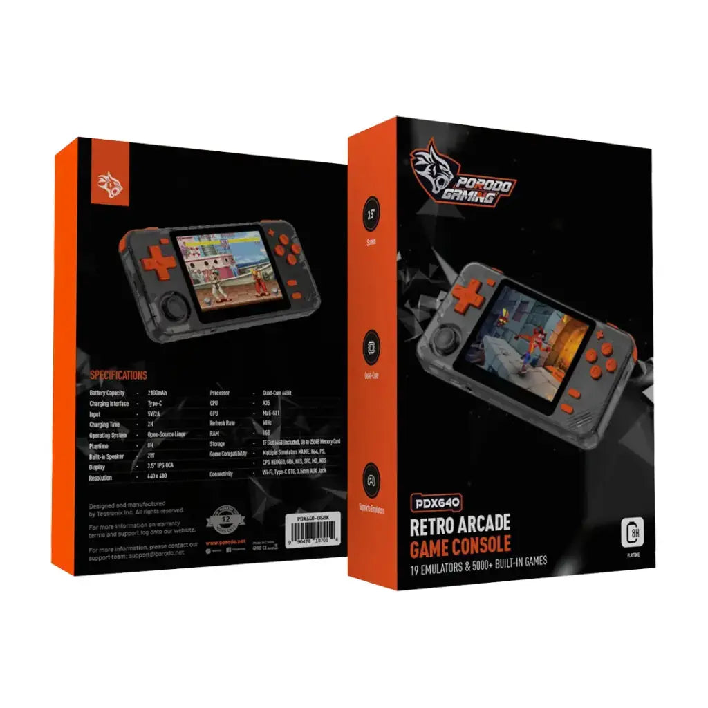 Porodo Gaming Retro Arcade Gaming Console Porodo Gaming Retro Arcade Gaming Console