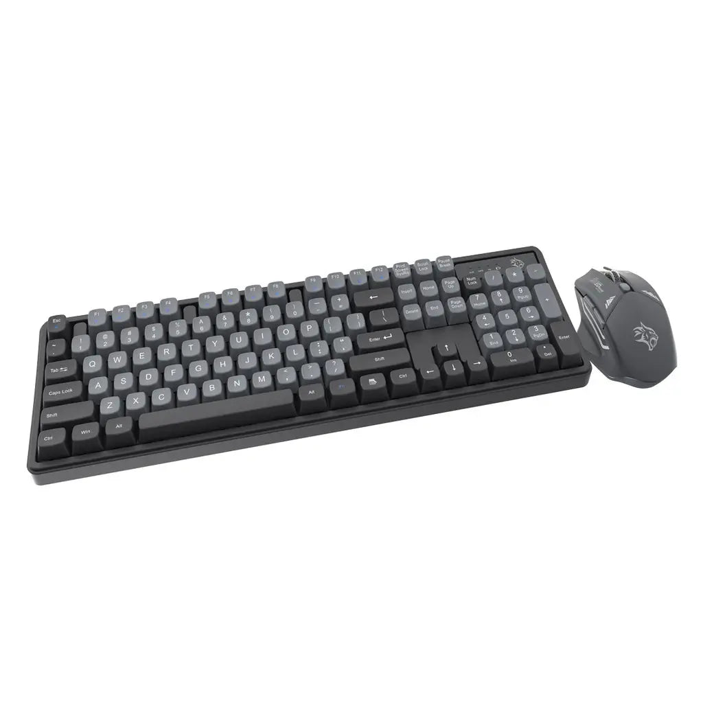 Porodo Gaming Wireless Keyboard Mouse Set 2.4GHz 1600 DPI Porodo Gaming Wireless Keyboard Mouse Set 2.4GHz 1600 DPI
