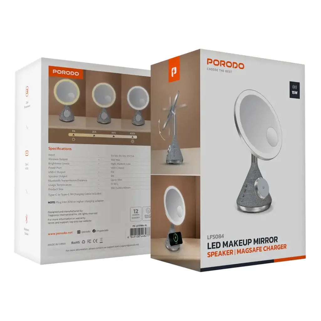 Porodo LED Makeup Mirror Porodo LED Makeup Mirror
