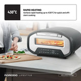 Porodo Lifestyle 12'' Indoor Electric Pizza Maker - Black